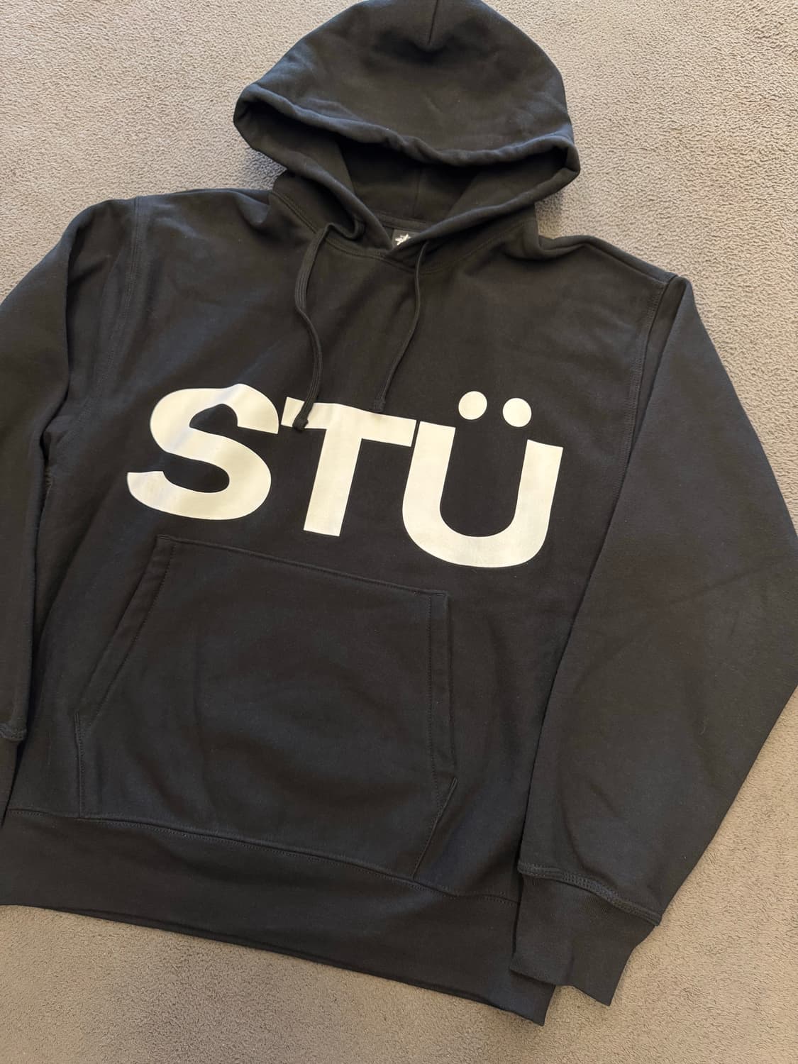 스투시 STU 아플리케 후디 처분  상품이미지1