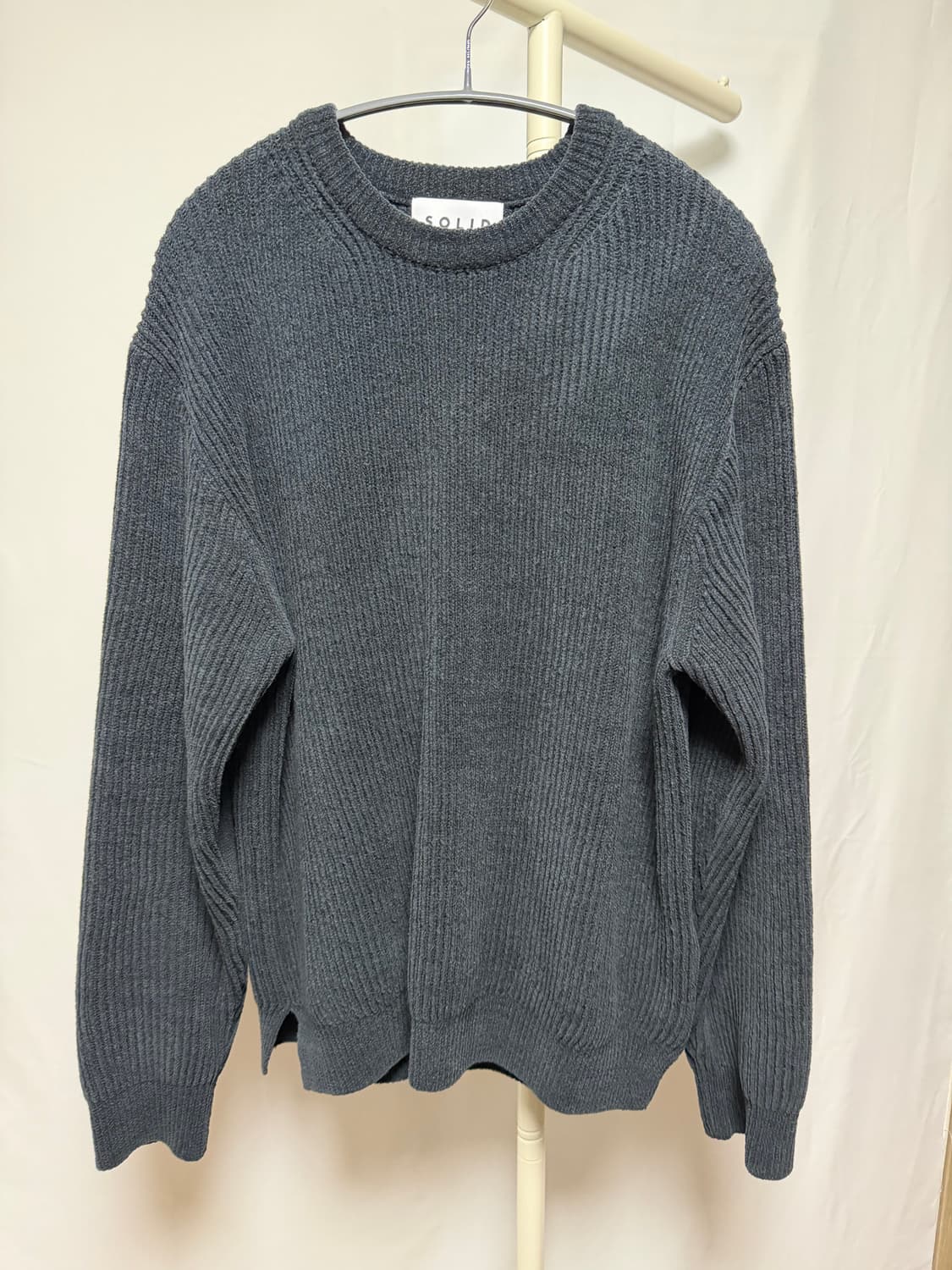 솔리드 옴므 코듀로이 니트 상품이미지1