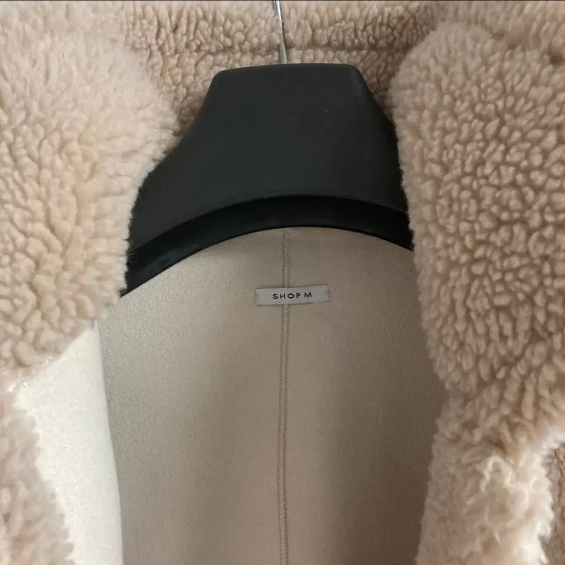 샵엠 shopm andre fur jacket 베이지 상품이미지2
