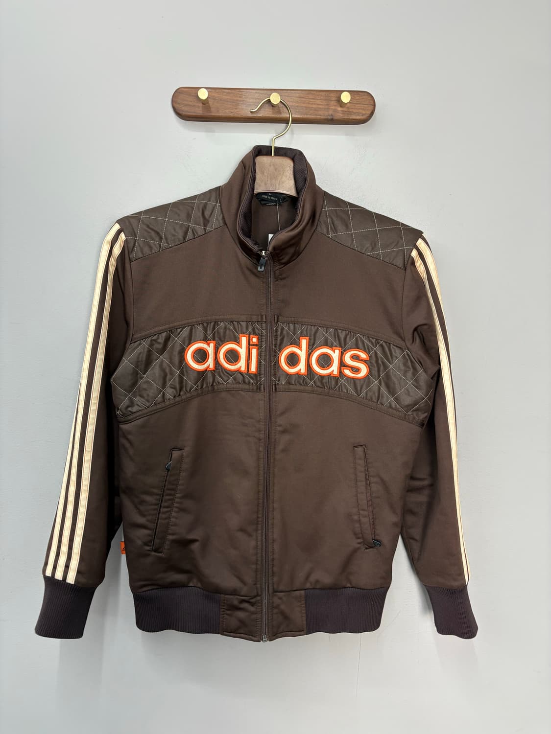 아디다스 00s 브라운 사선퀄팅 패디드자켓 A3240 상품이미지2