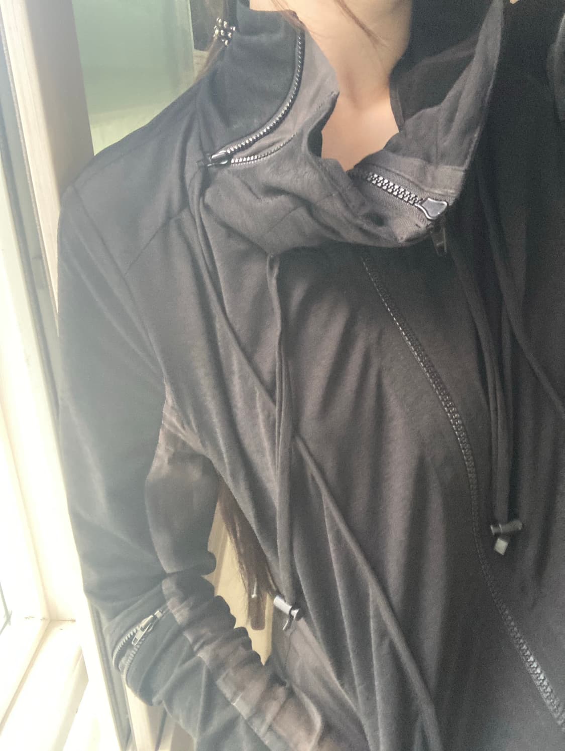 mesh 4 zipper black zipup 상품이미지6
