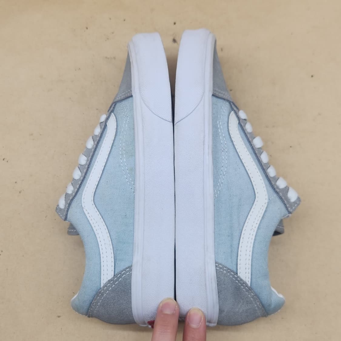 반스 올드스쿨 발라드  블루 스니커즈 230 상품이미지5