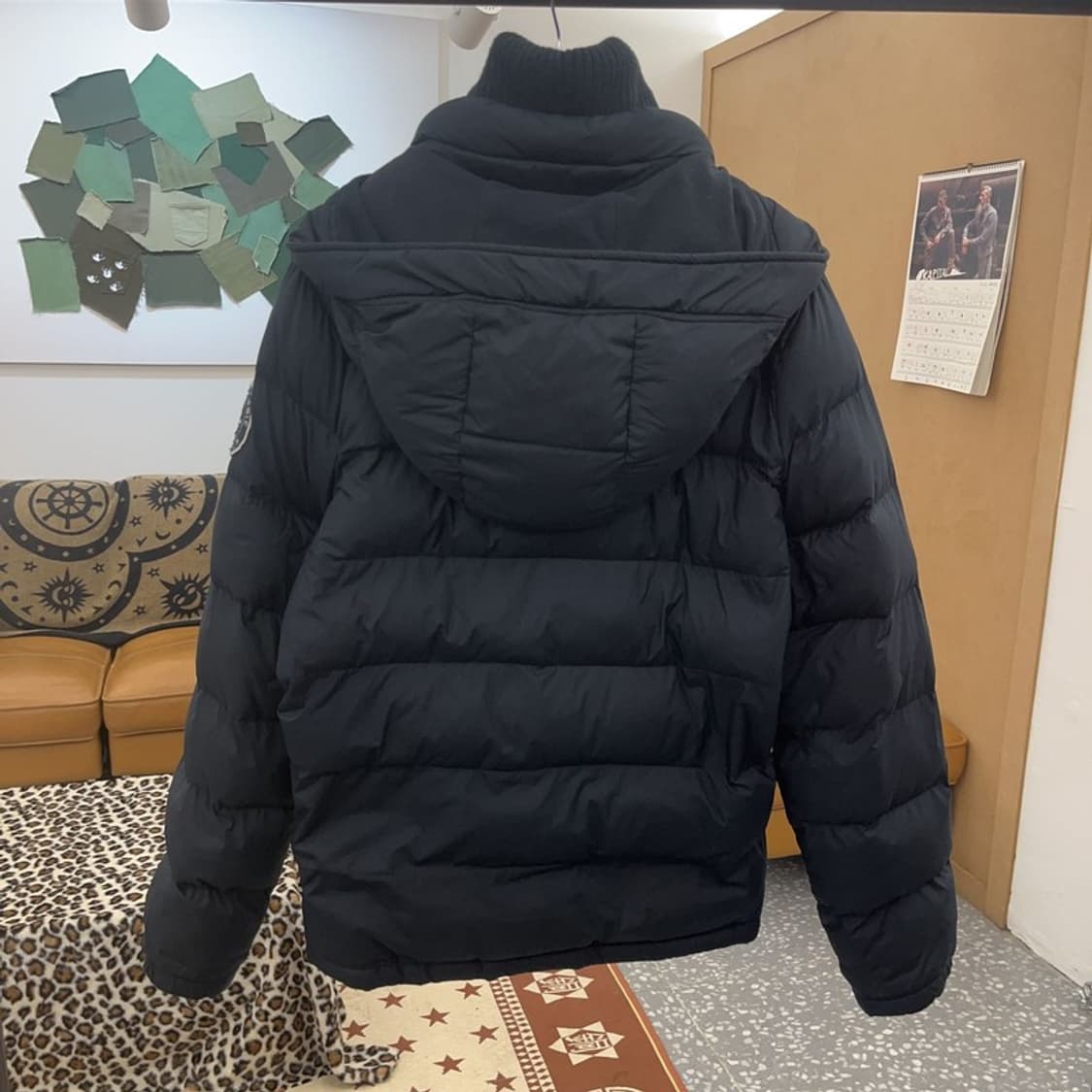 아베크롬비 레트로 Y2K 암패치 푸퍼 패딩 점퍼 L C08899 상품이미지4