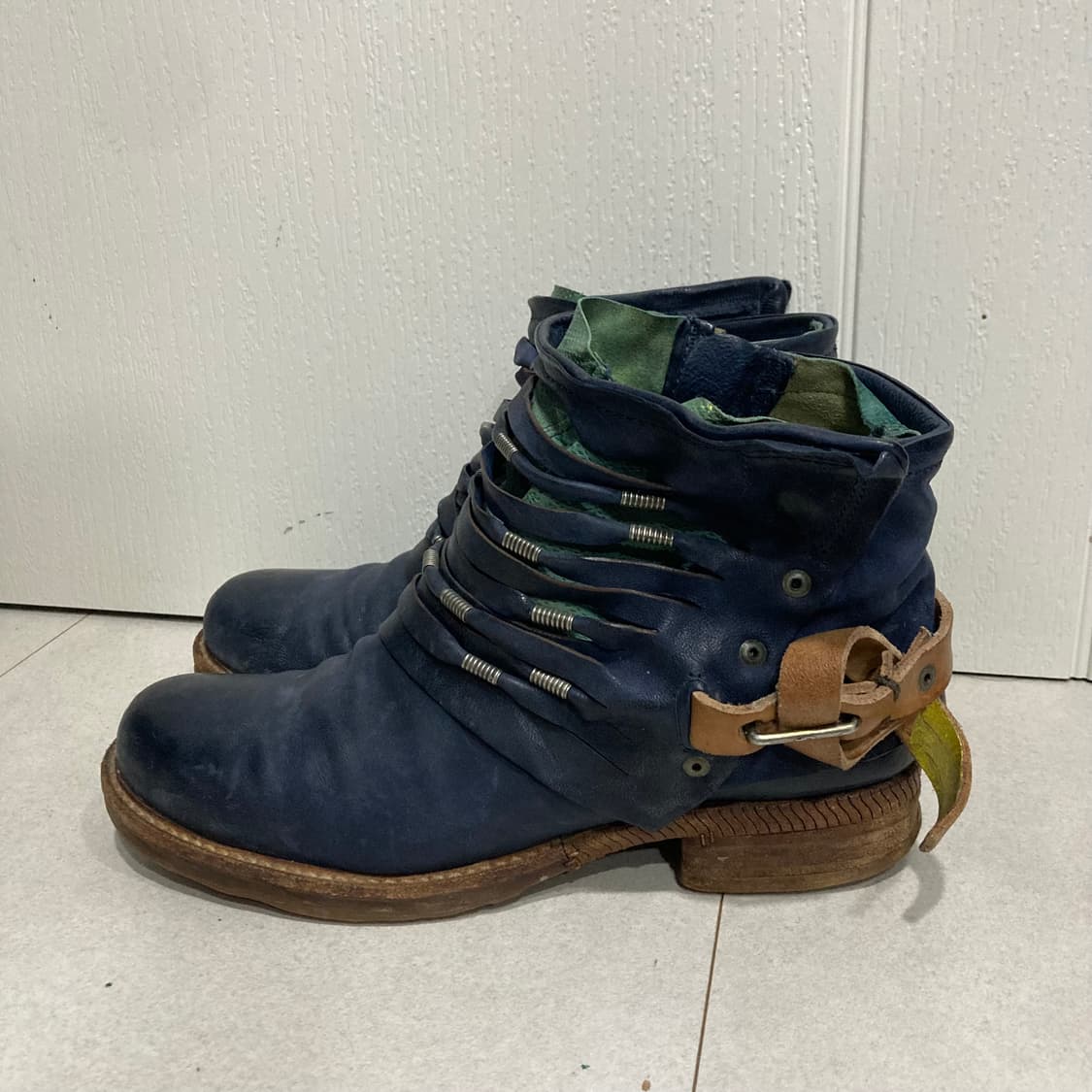 A.S.98 컷오프 레더 부츠 상품이미지3