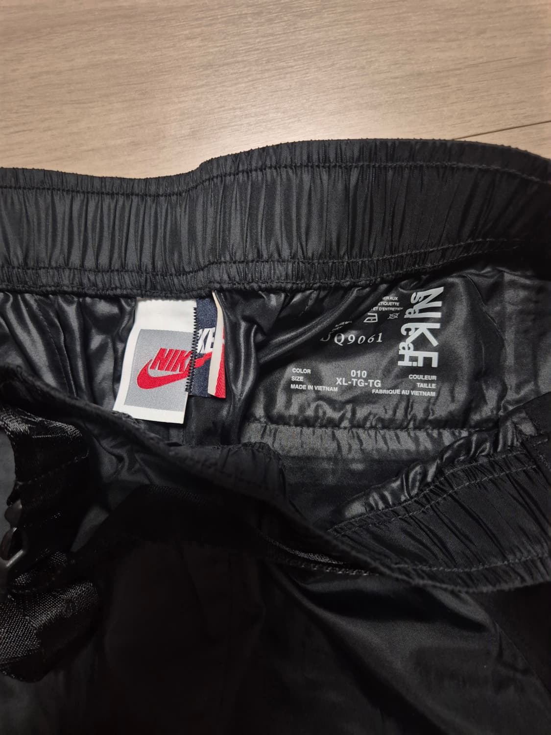 [새상품/XL] 나이키 x 사카이 NRG 팬츠 블랙 상품이미지3