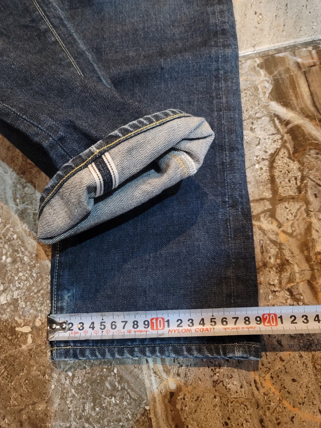 비즈빔 셀비지 데님팬츠  상품이미지9