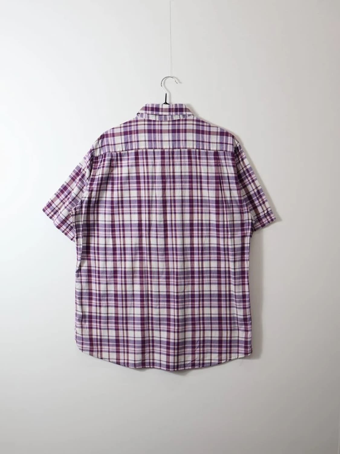 Uniqlo Purple Plaid Shirt 상품이미지4