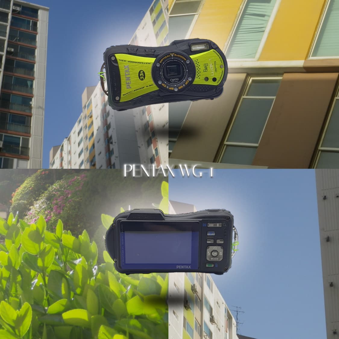 작례⭕️ 펜탁스 옵티오 WG-1 상품이미지1