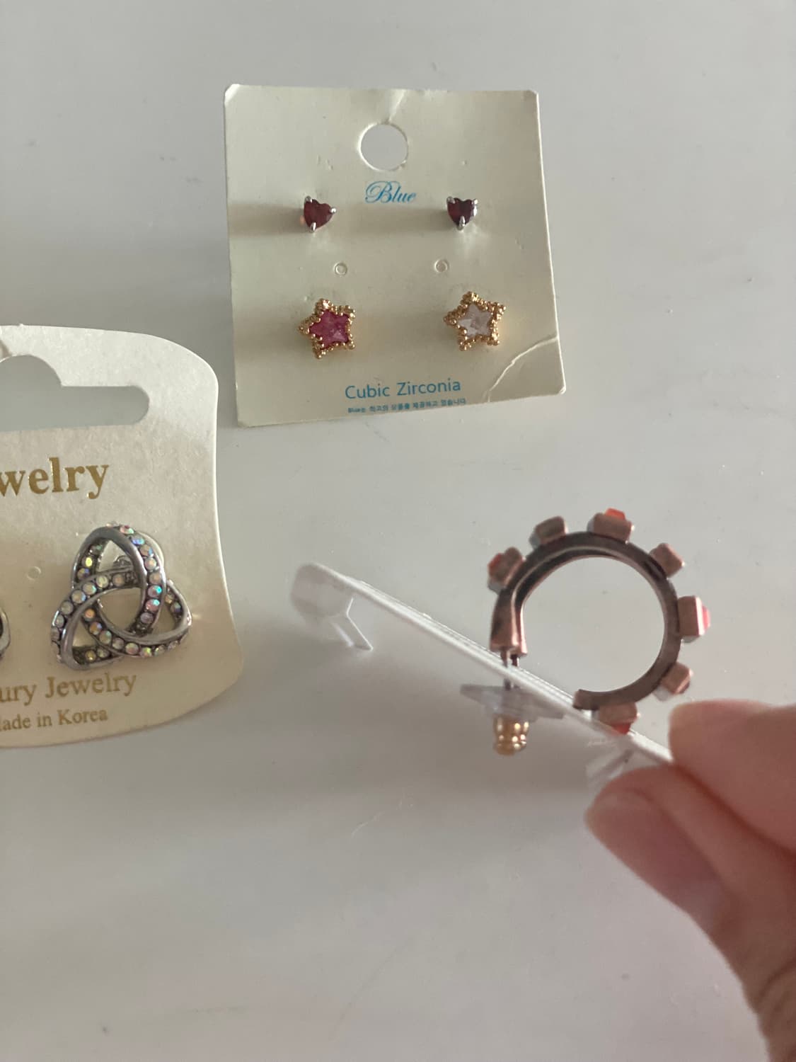 새상품 귀걸이 3종세트 상품이미지5