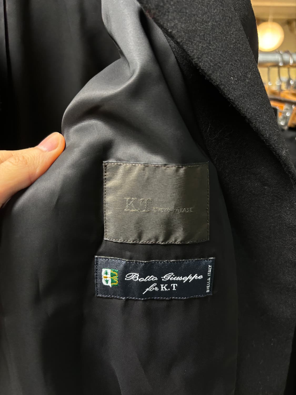 Kiyoko takase 크롭 울자켓 상품이미지6