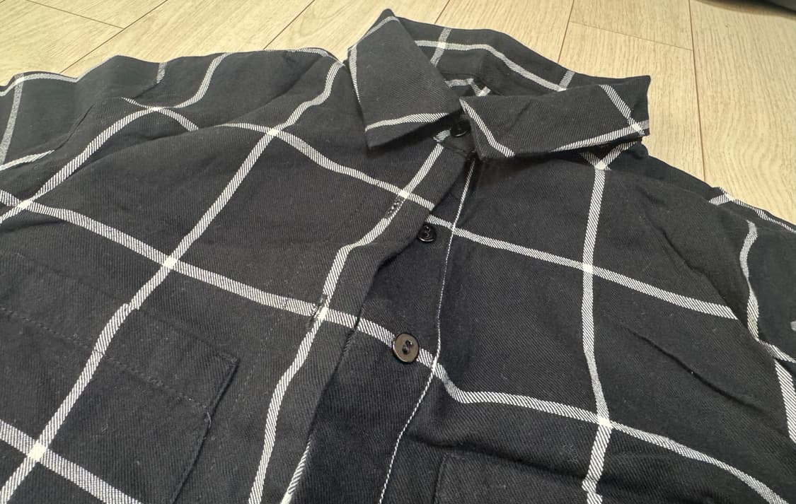 자라 벨트포인트 체크 점프수트 상품이미지2