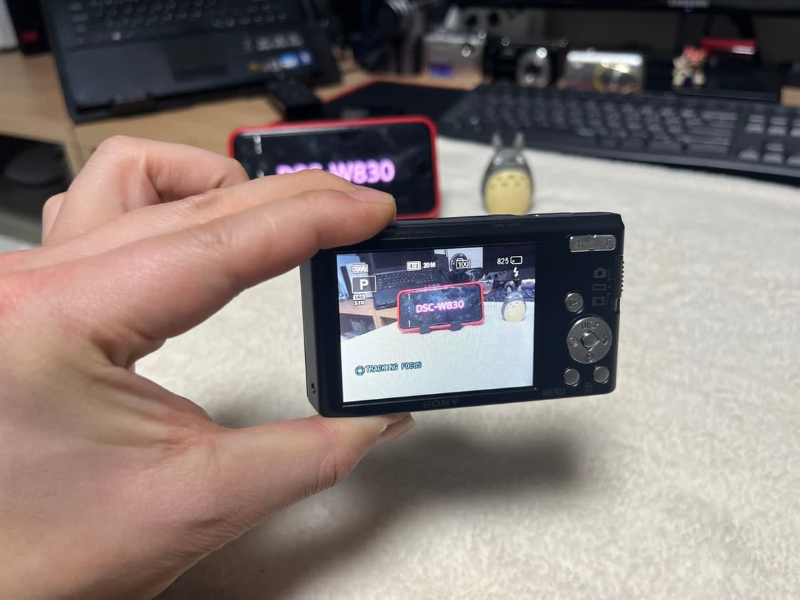 📸✨ 소니 DSC-W830 자이즈 렌즈 모델 ✨📸 상품이미지8