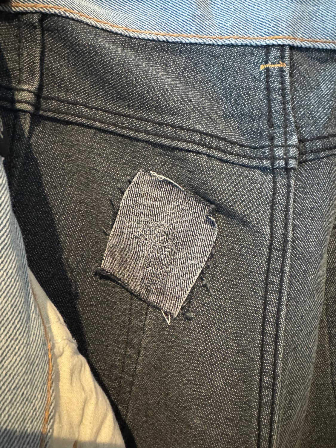 헤드메이너 투톤 와이드 데님 상품이미지8