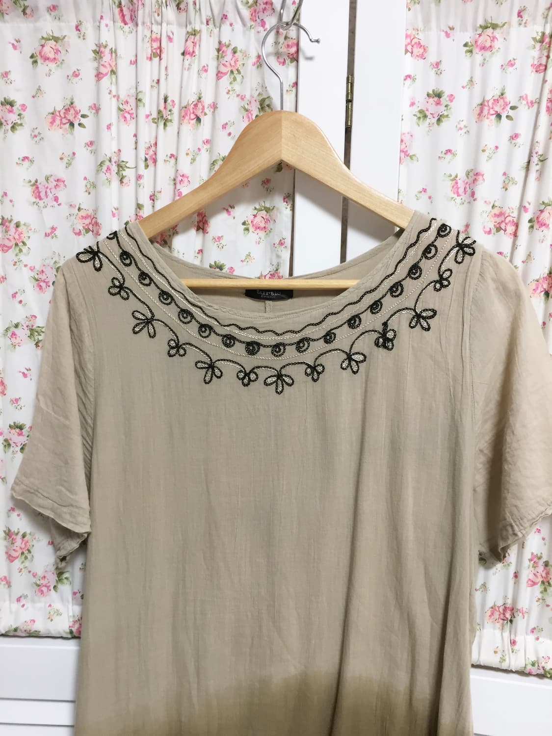 빈티지 히피에스닉 자수 블라우스 상품이미지2