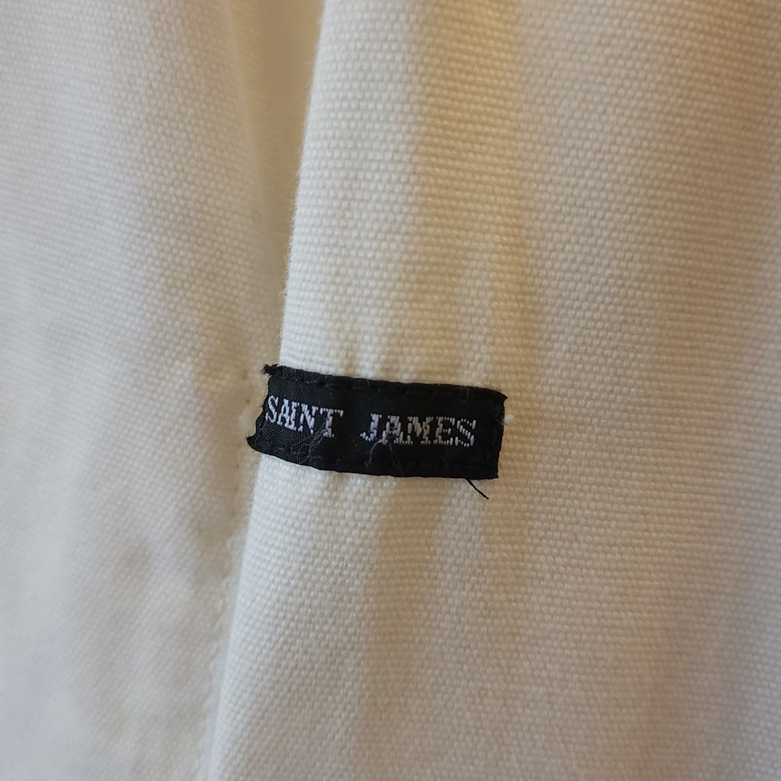 세인트 제임스 풀오버 미 해군 아노락 캔버스 화이트 L 상품이미지6