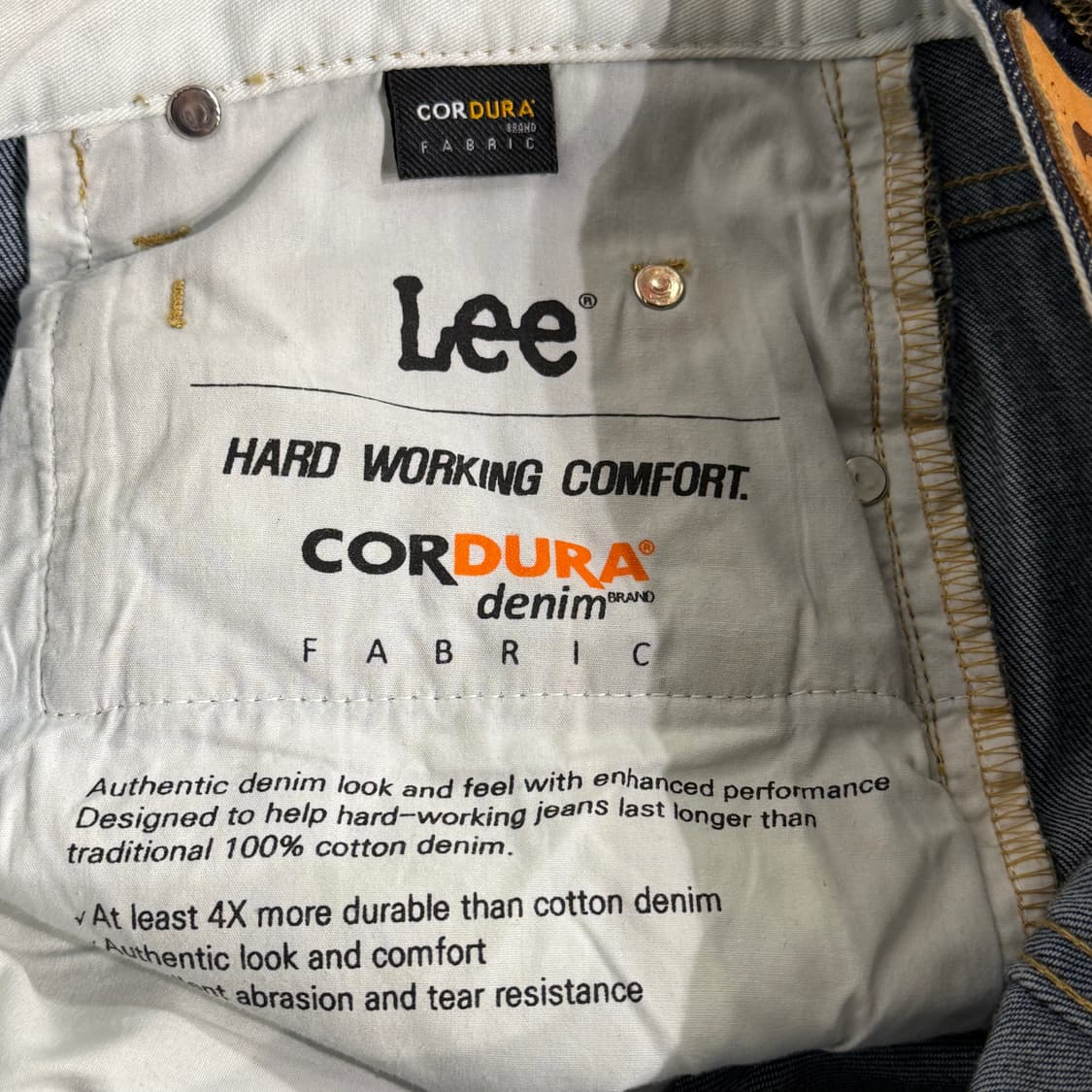 [28] Lee 코듀라 중청 데님 청바지 상품이미지7