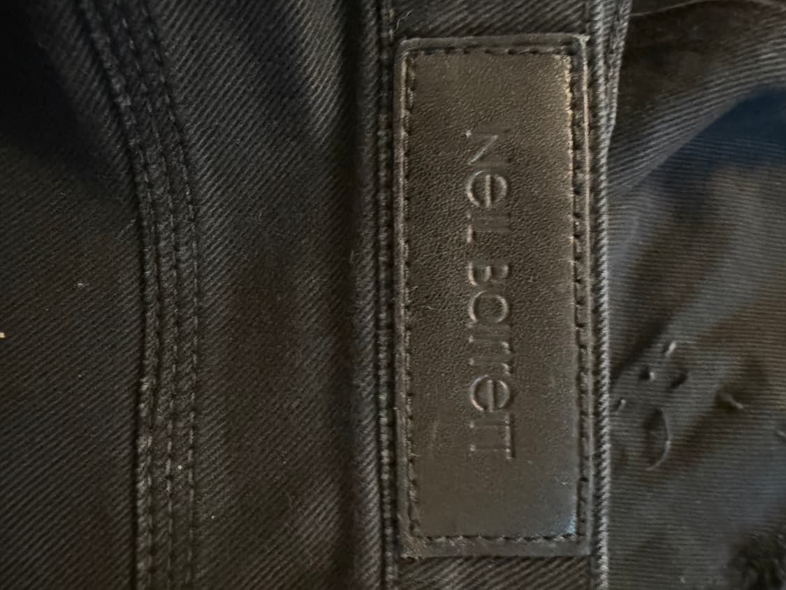 NEIL BARRETT Signature Distressed Denim 상품이미지4