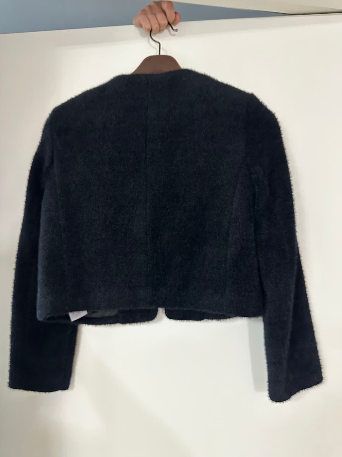 에잇세컨즈 앞포켓 패디드 안감 재킷 블랙 S 상품이미지3