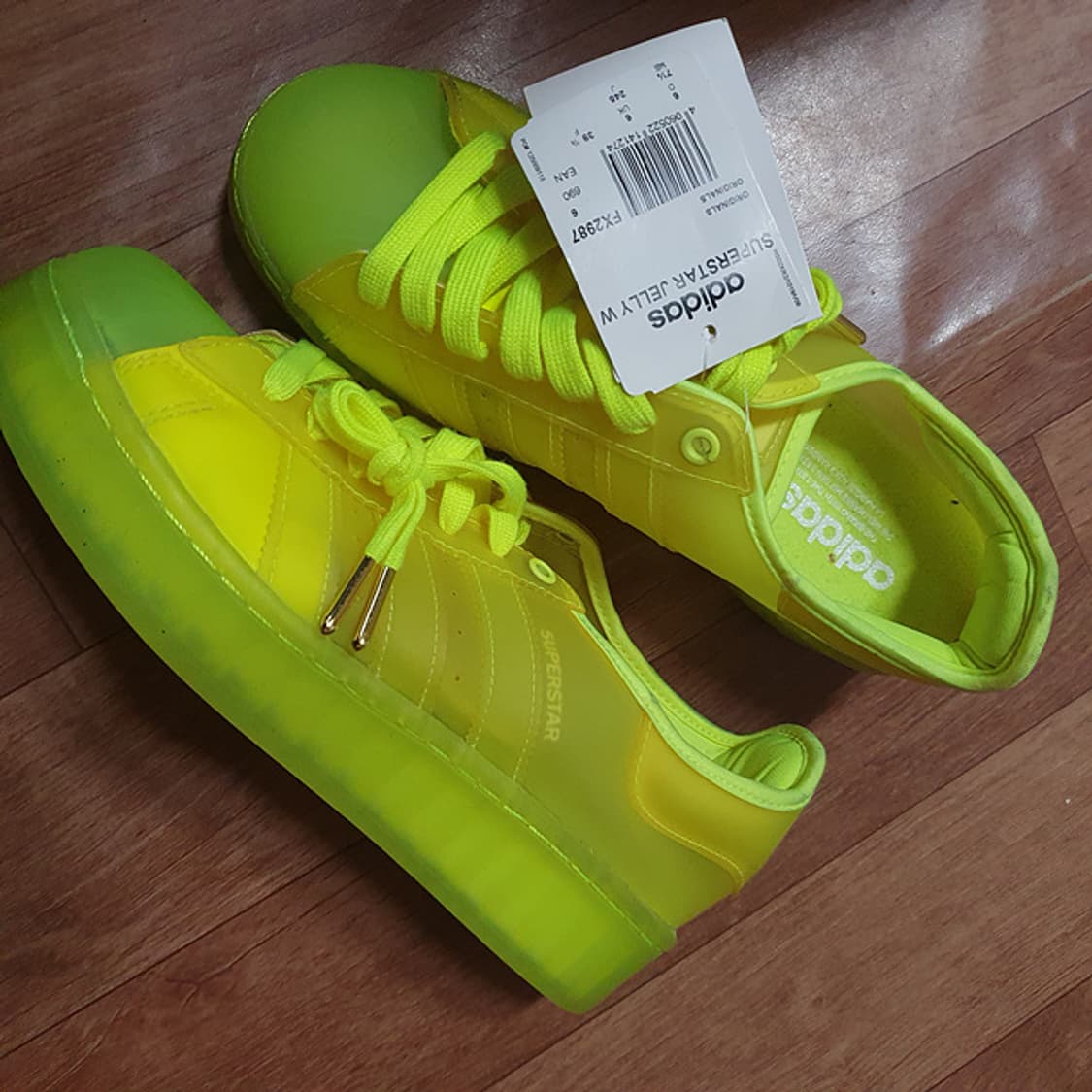 아디다스 슈퍼스타 젤리 245 새상품 상품이미지2