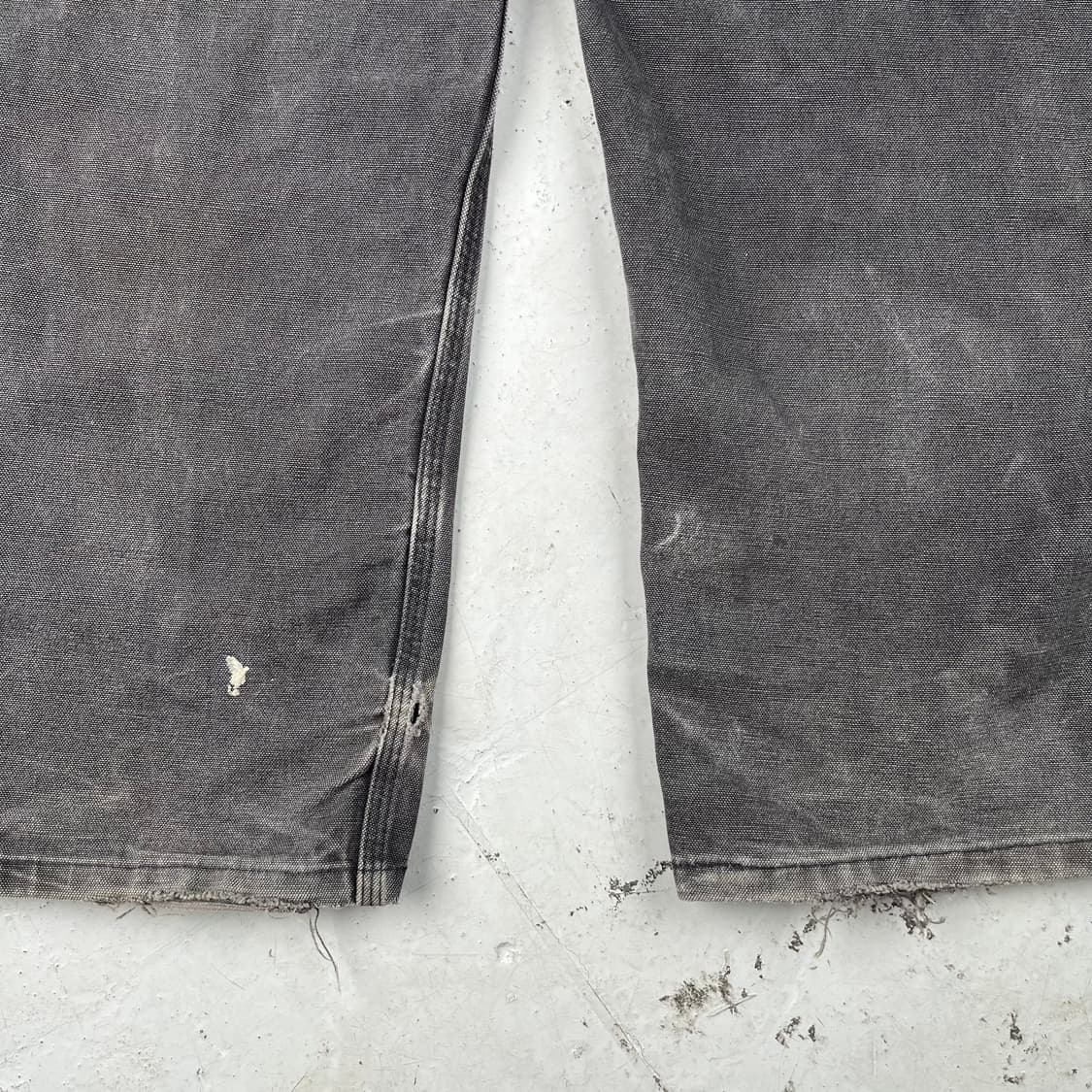 빈티지 칼하트 더블니B01 블랙 그레이 워크팬츠 상품이미지9