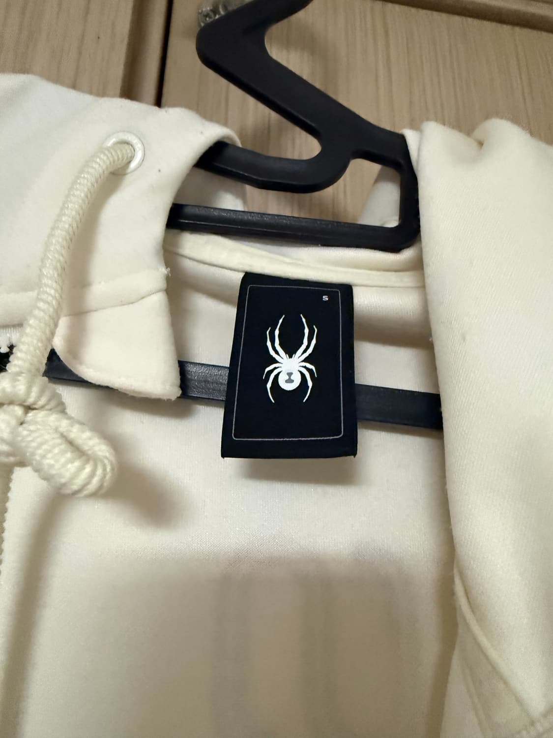스파이더 후드집업 아이보리 S 상품이미지7