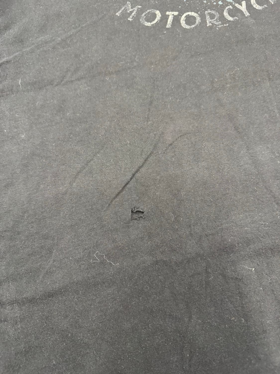 3XL)할리데이비슨 빈티지 프린팅 Bristol 반팔(핀홀) 상품이미지3