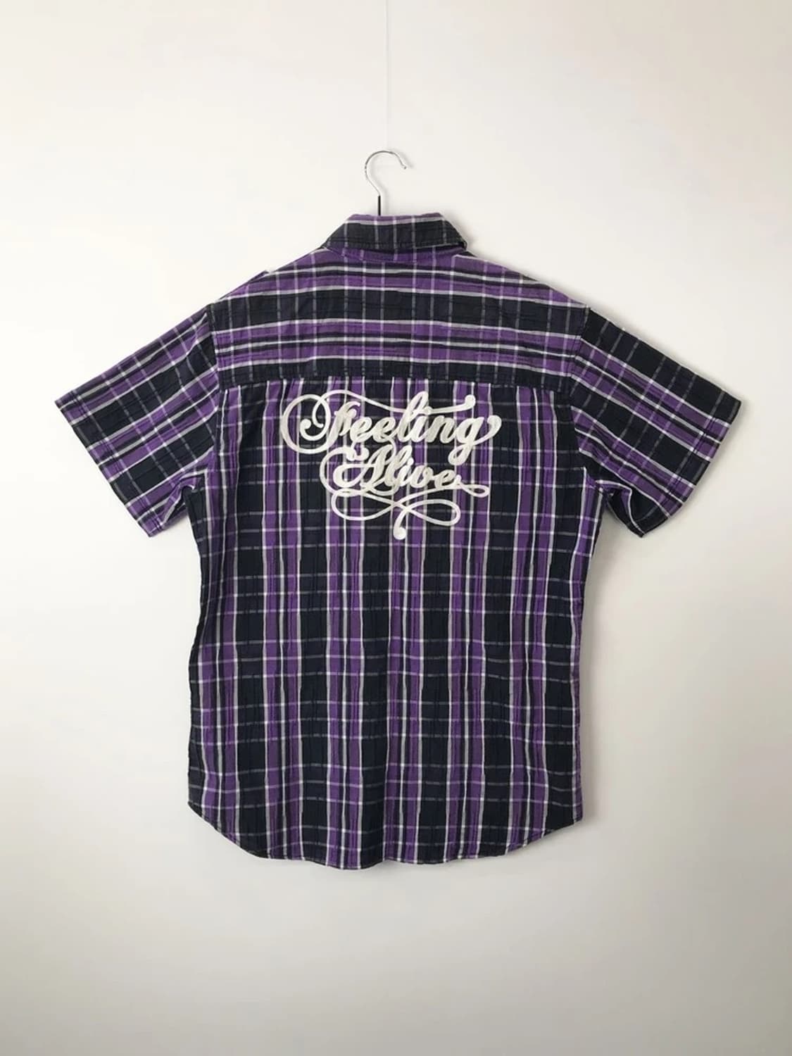 RUSS-K Purple Plaid Shirt 상품이미지6