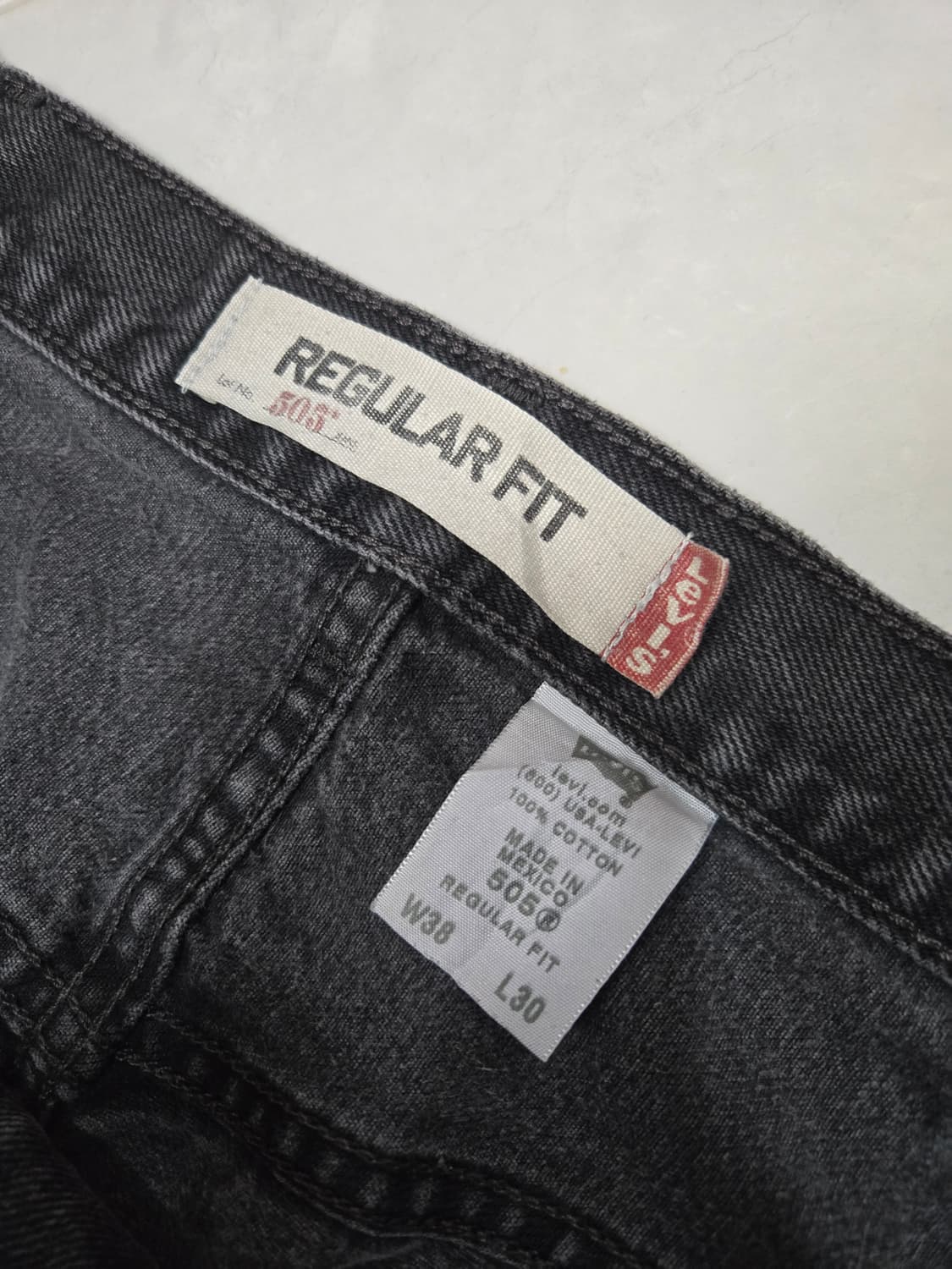 00s 빈티지 리바이스 505 (38×30) 상품이미지3