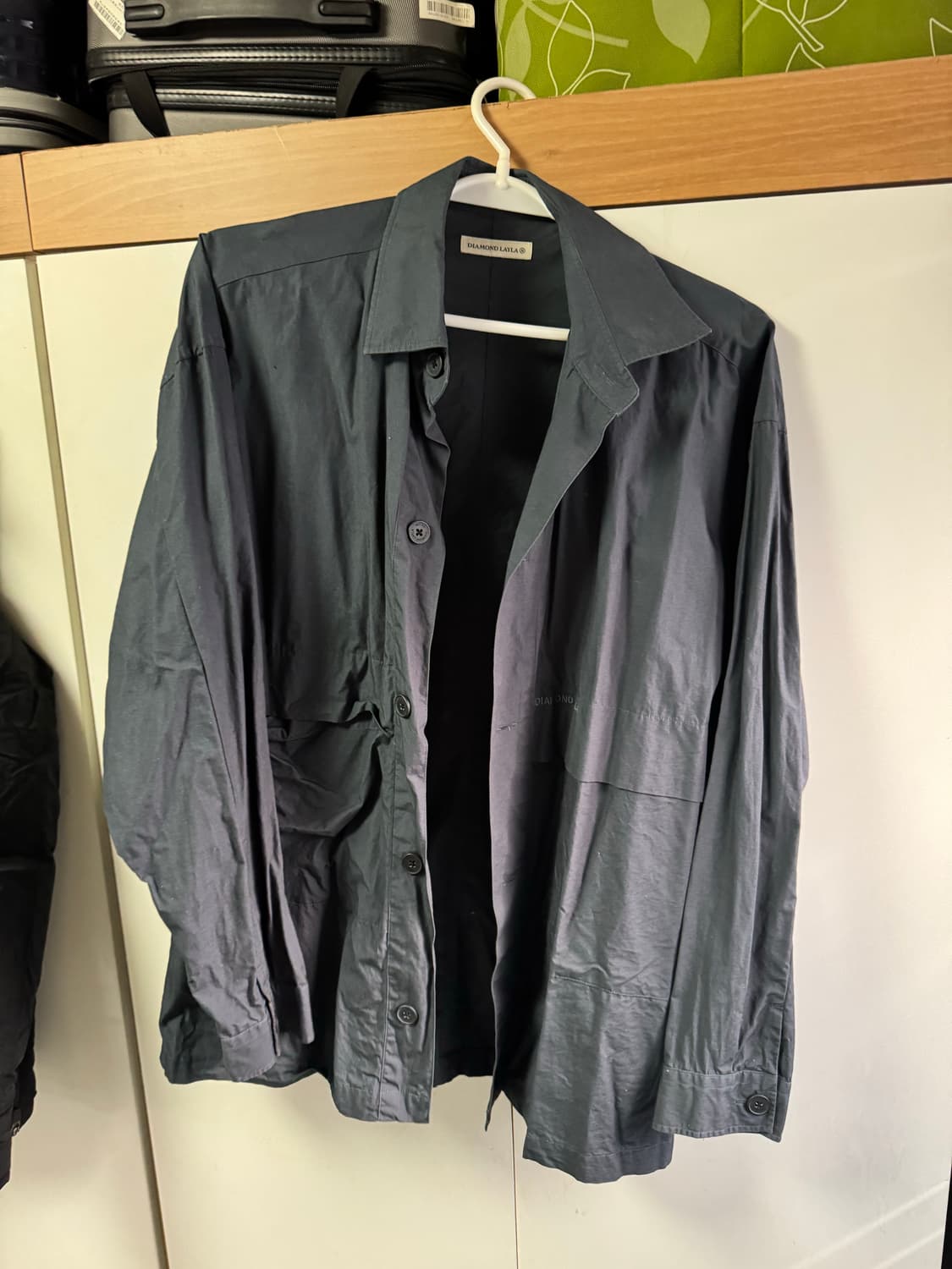 <새것> 다이아몬드레이라 네이비 포켓 셔츠 상품이미지6