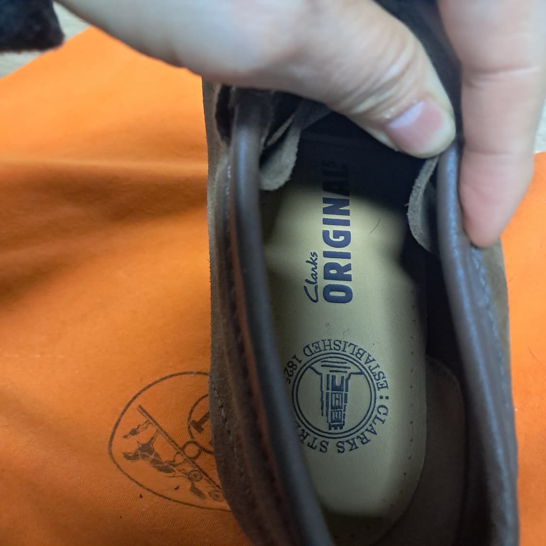 클락스 왈라비 브라운 UK 6.5(약 255~260) 상품이미지7