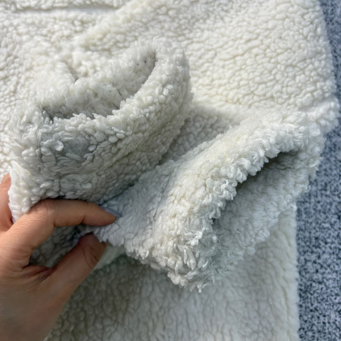 90 k2 후리스 후드 집업 자켓 0324J 상품이미지4