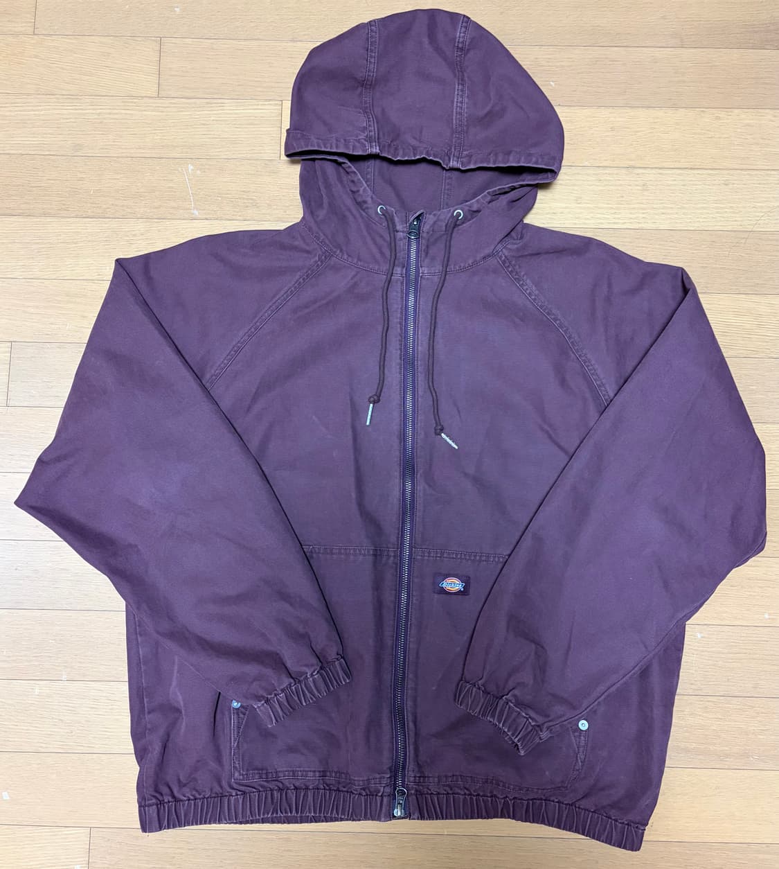 디키즈 캔버스 비치 재킷 버건디 L 상품이미지4