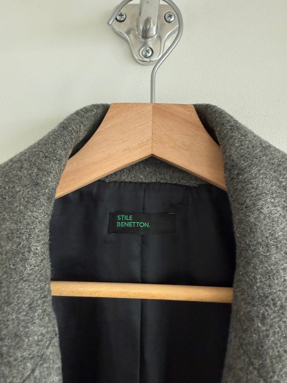 베네통(BENETTON) 울 코트 상품이미지6