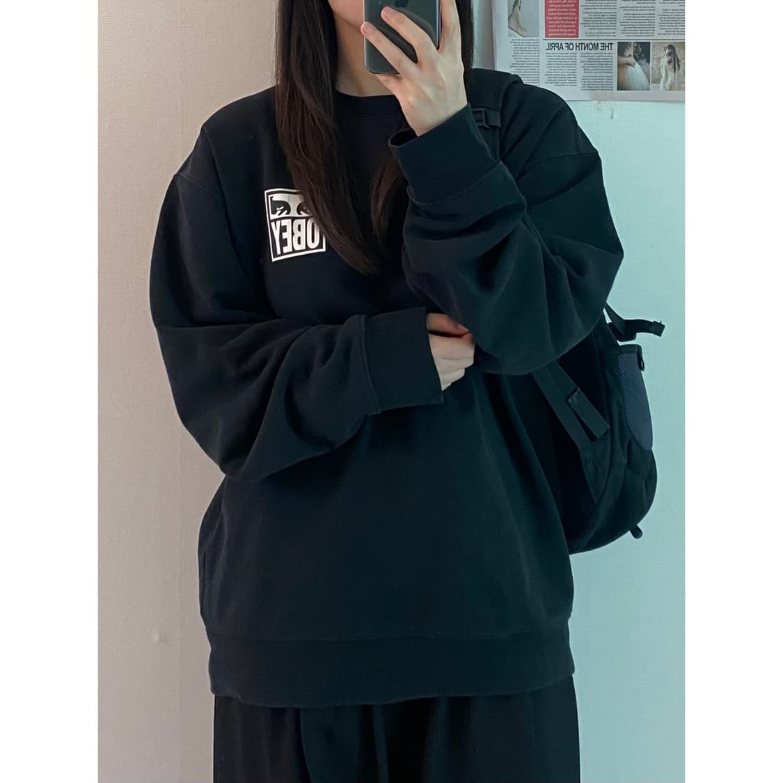 오베이 맨투맨 상품이미지2