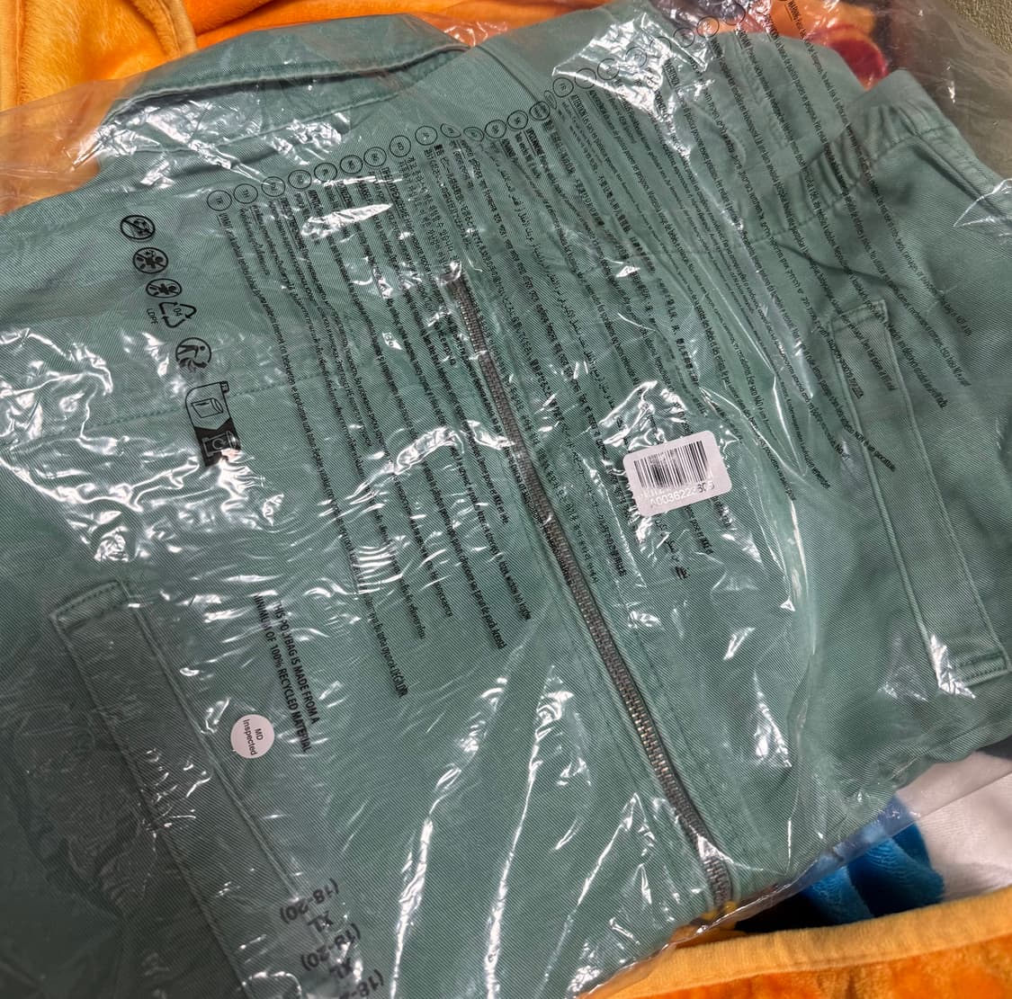 새상품 폴로 보이즈 치노 자켓 민트 상품이미지3