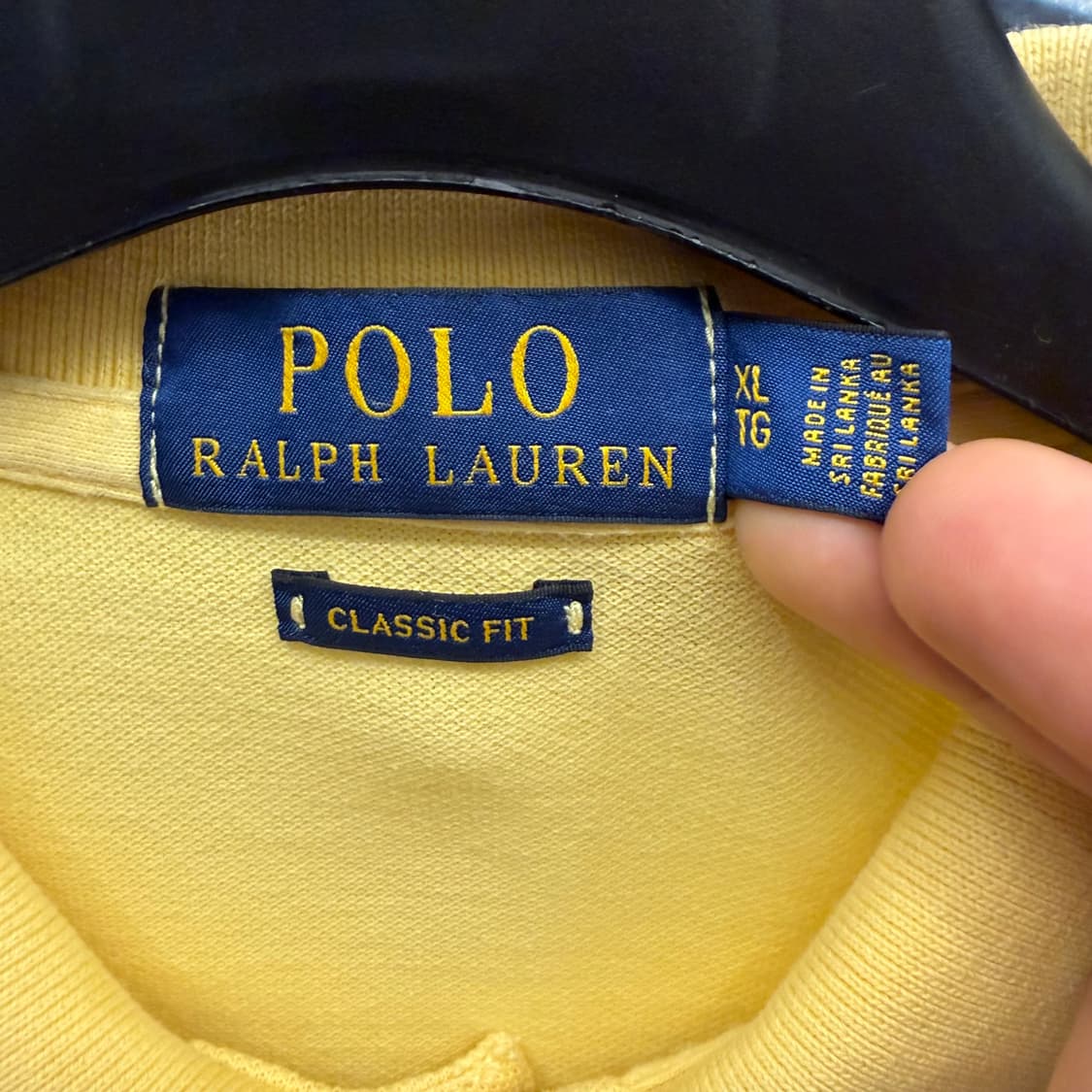 폴로 랄프 로렌 빅 포니 옐로 PK XL 상품이미지7