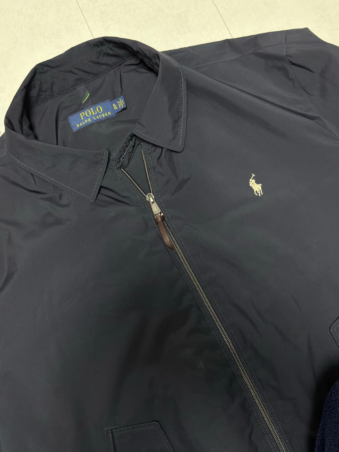 폴로랄프로렌 나일론 블루종자켓 Xl 다크네이비 / 헤링턴 바이스윙 베이퍼 상품이미지1