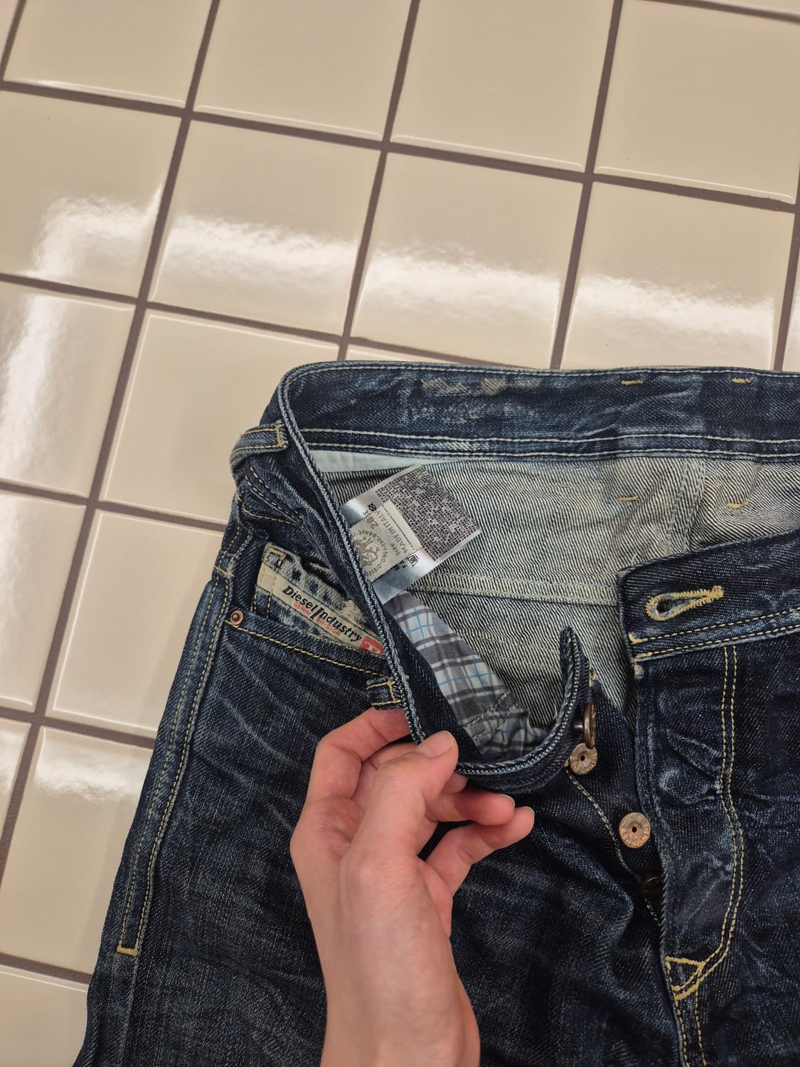 Diesel 포이악 데님팬츠 상품이미지5