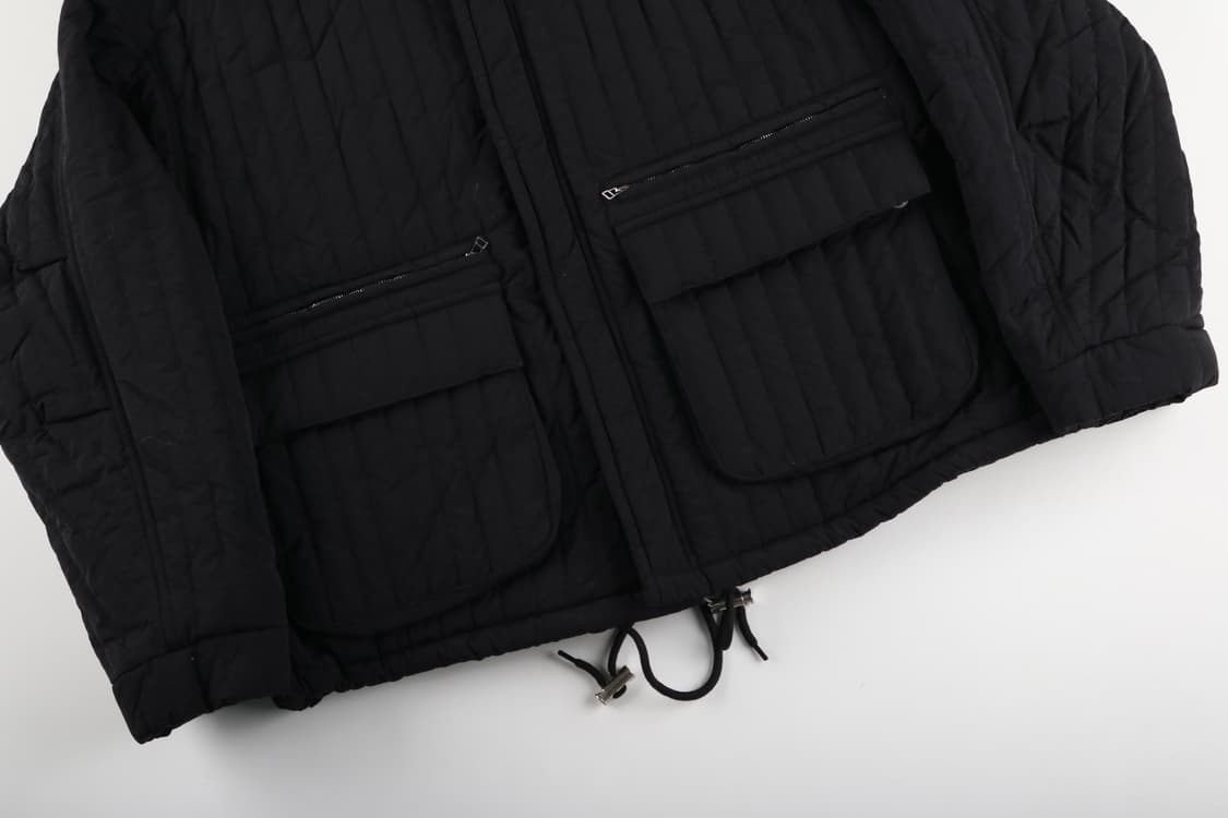 [M] 트릴리온 퀼티드 오버핏 블루종 패딩 (새상품) 상품이미지3