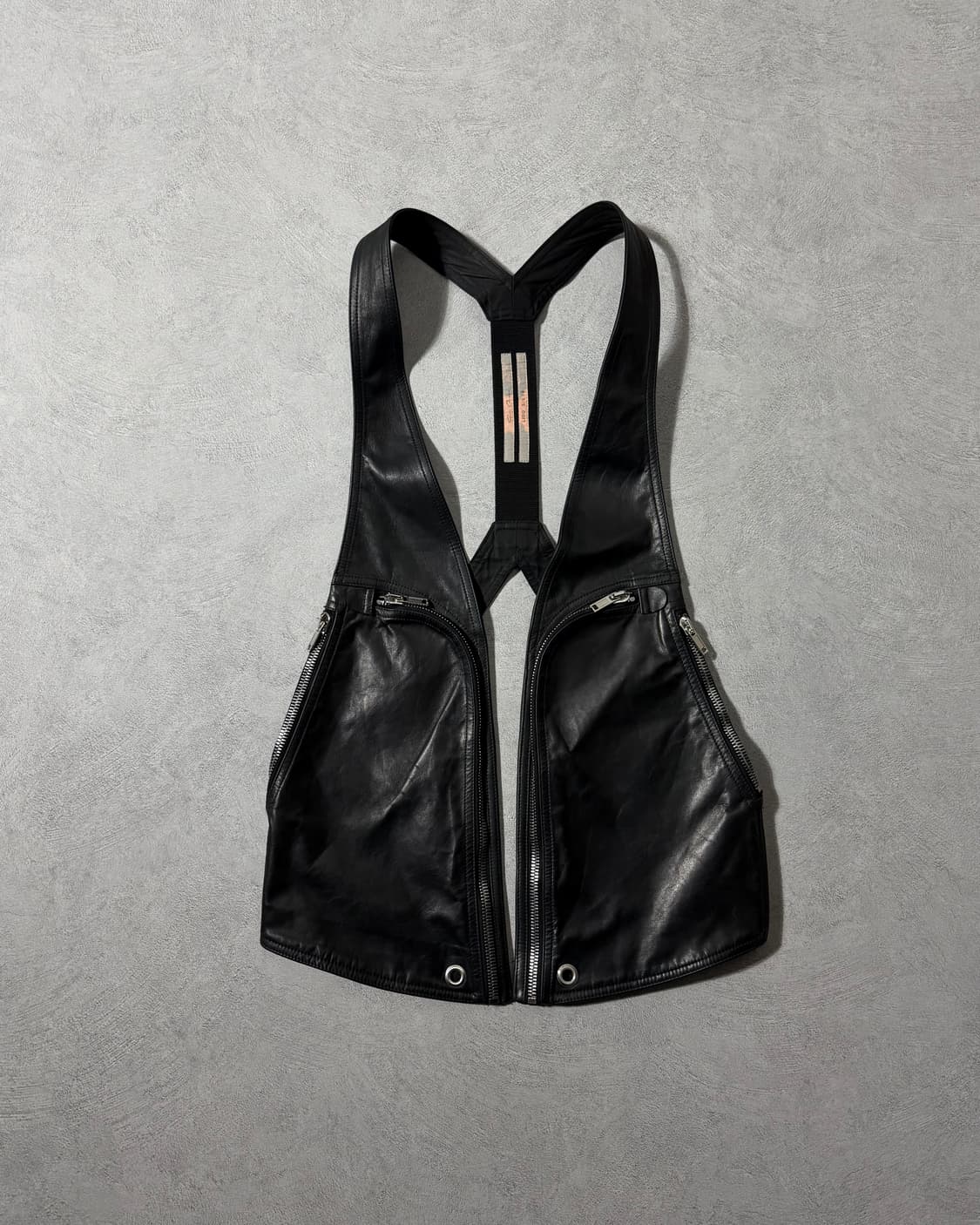 24SS 릭오웬스 바우하우스 레더 베스트  상품이미지1