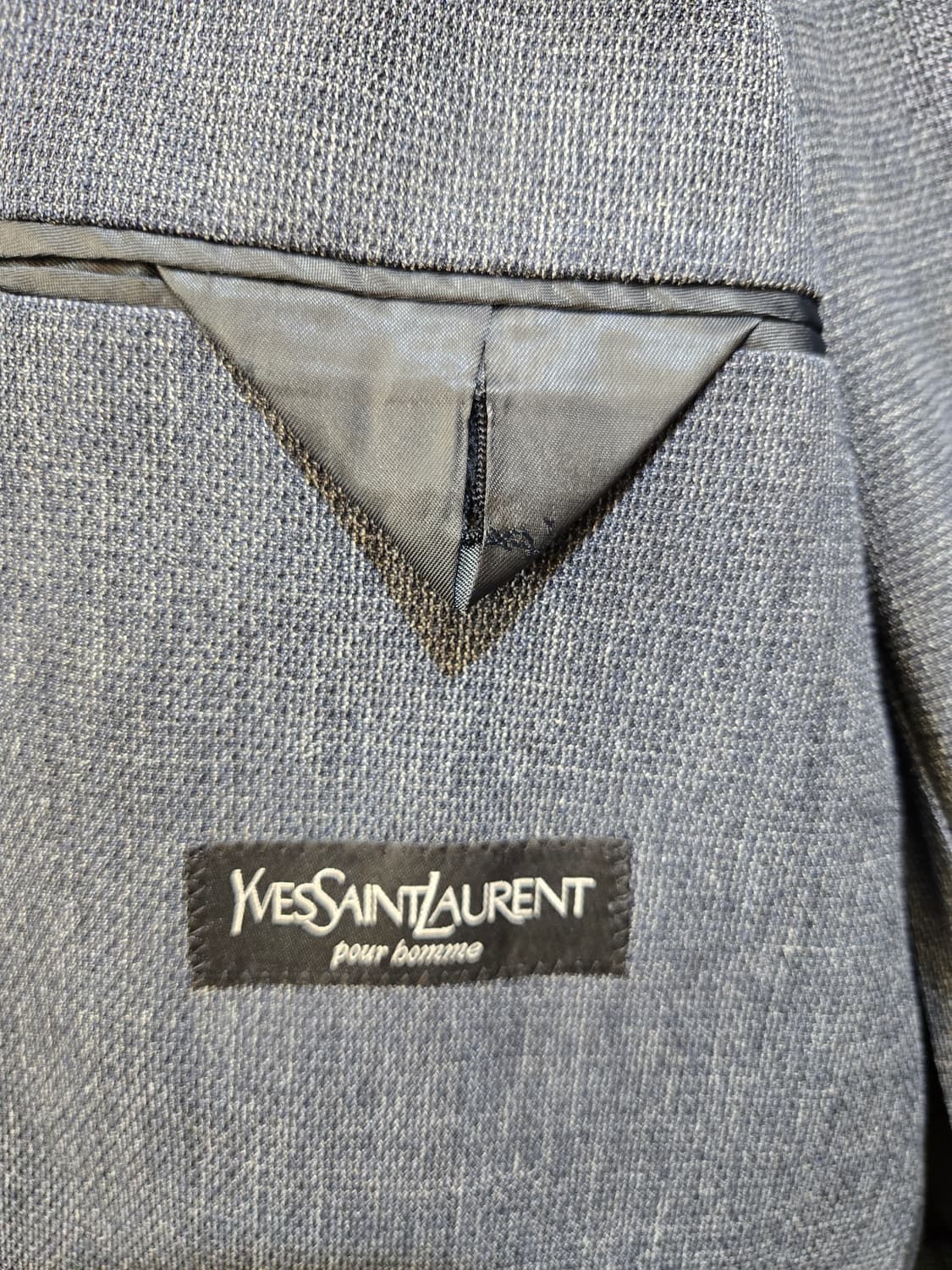 입생로랑 네이비 남성 정장 자켓 상품이미지5