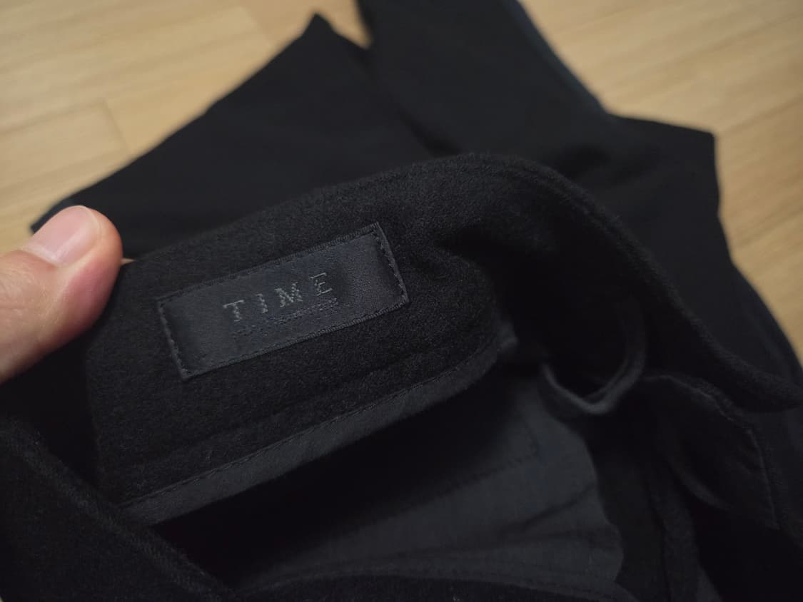 타임 옴므 사이드 라인 포인트 세미 와이드 슬랙스   상품이미지4