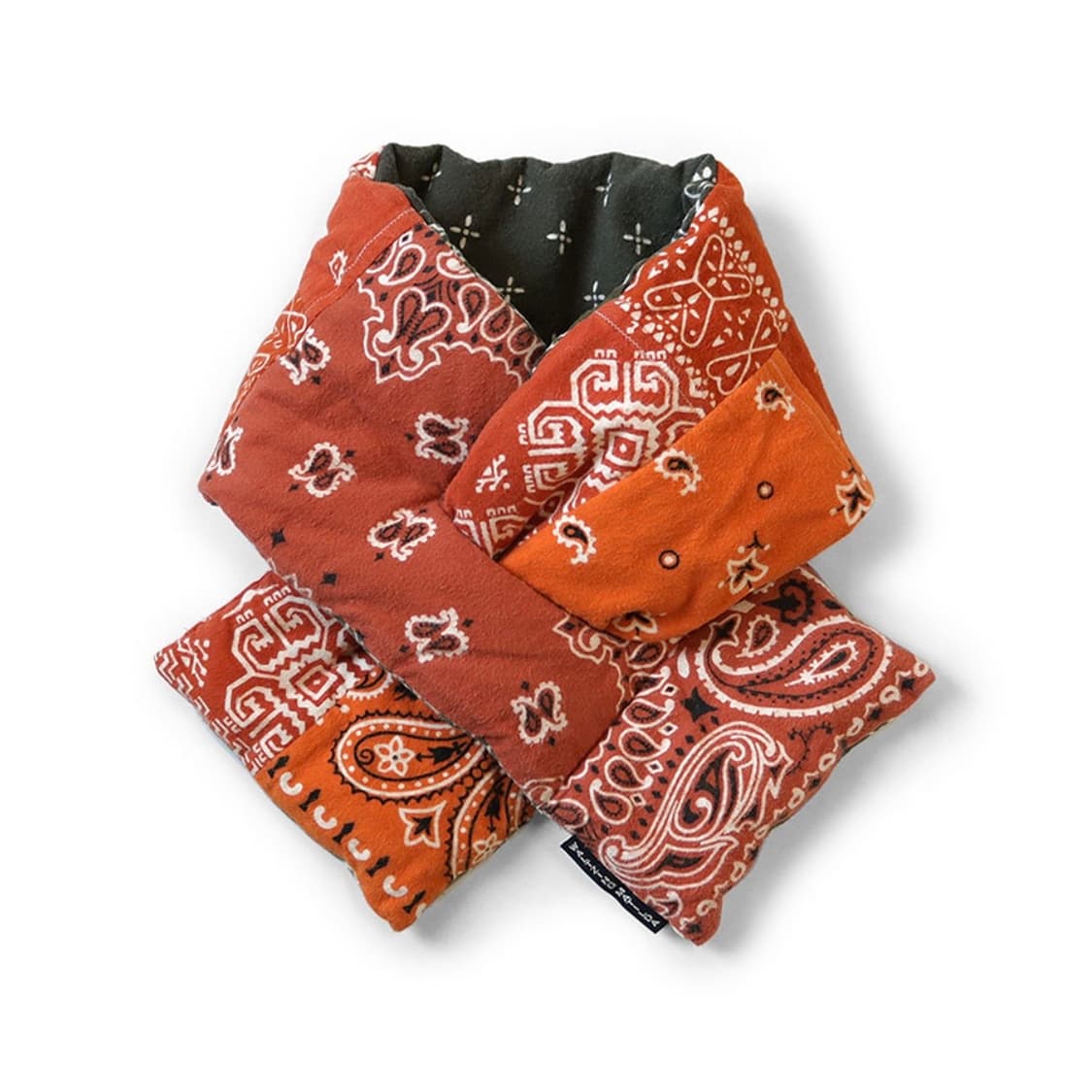 새상품) Kapital 캐피탈 플란넬 반다나 패턴 리버시블 머플러 상품이미지2