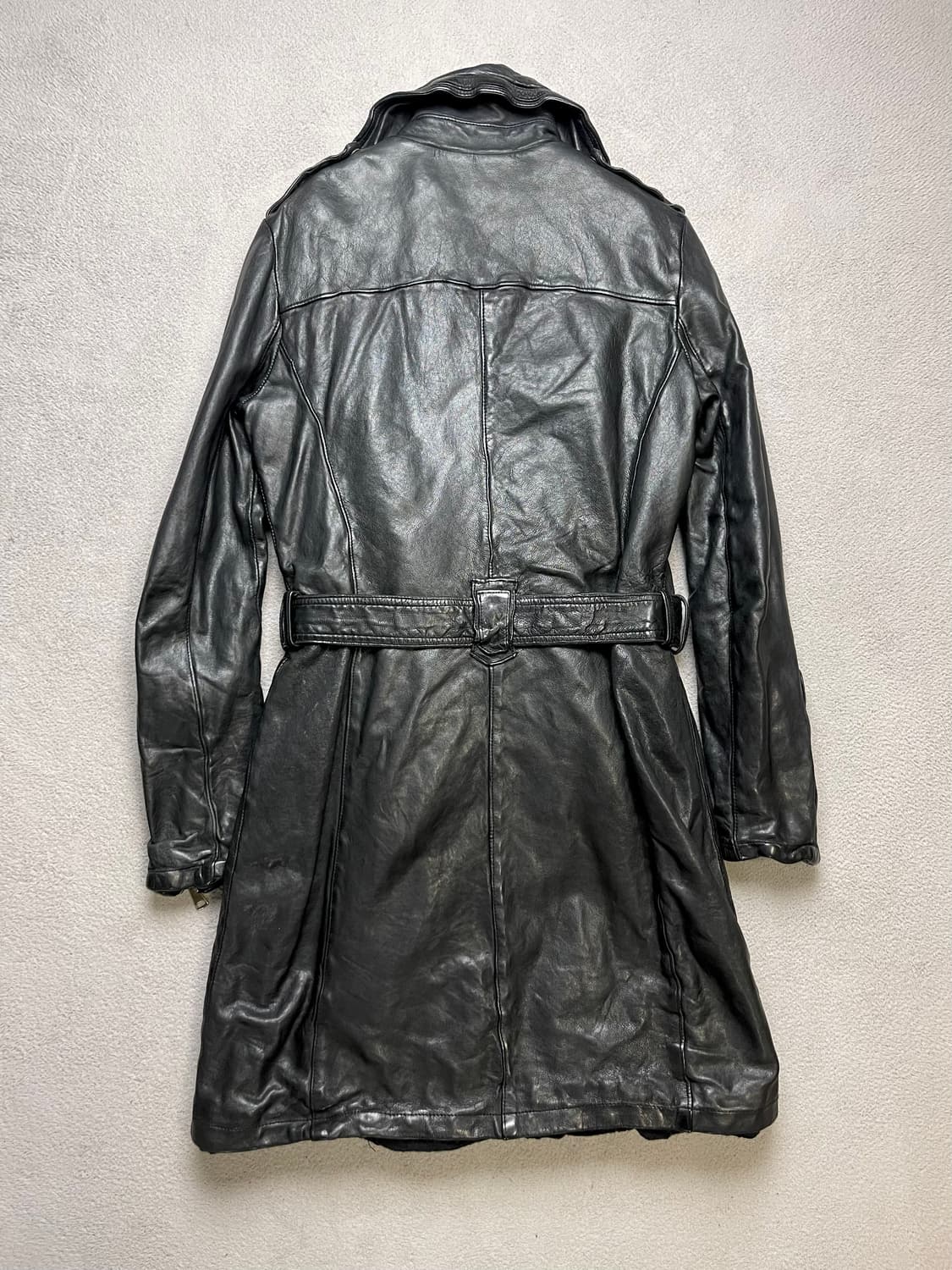 [40] GIORGIO BRATO 조르지오 브라토 레더 코트 상품이미지2