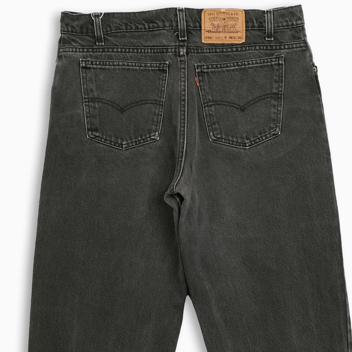 리바이스 550 오렌지탭 흑청 블랙진 90s USA OR55036121 상품이미지6