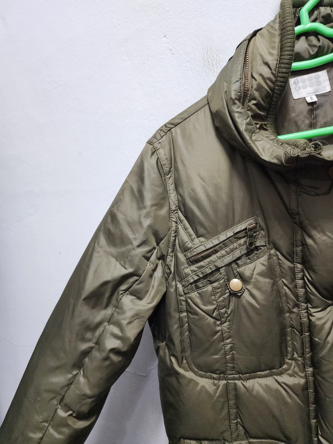 타케오키쿠치 밀리터리 멀티포켓 패딩 상품이미지3