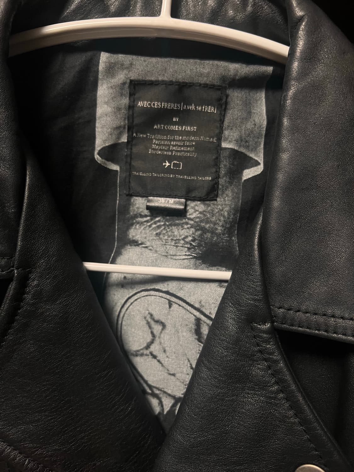 Art Comes First 라이더 자켓 상품이미지6