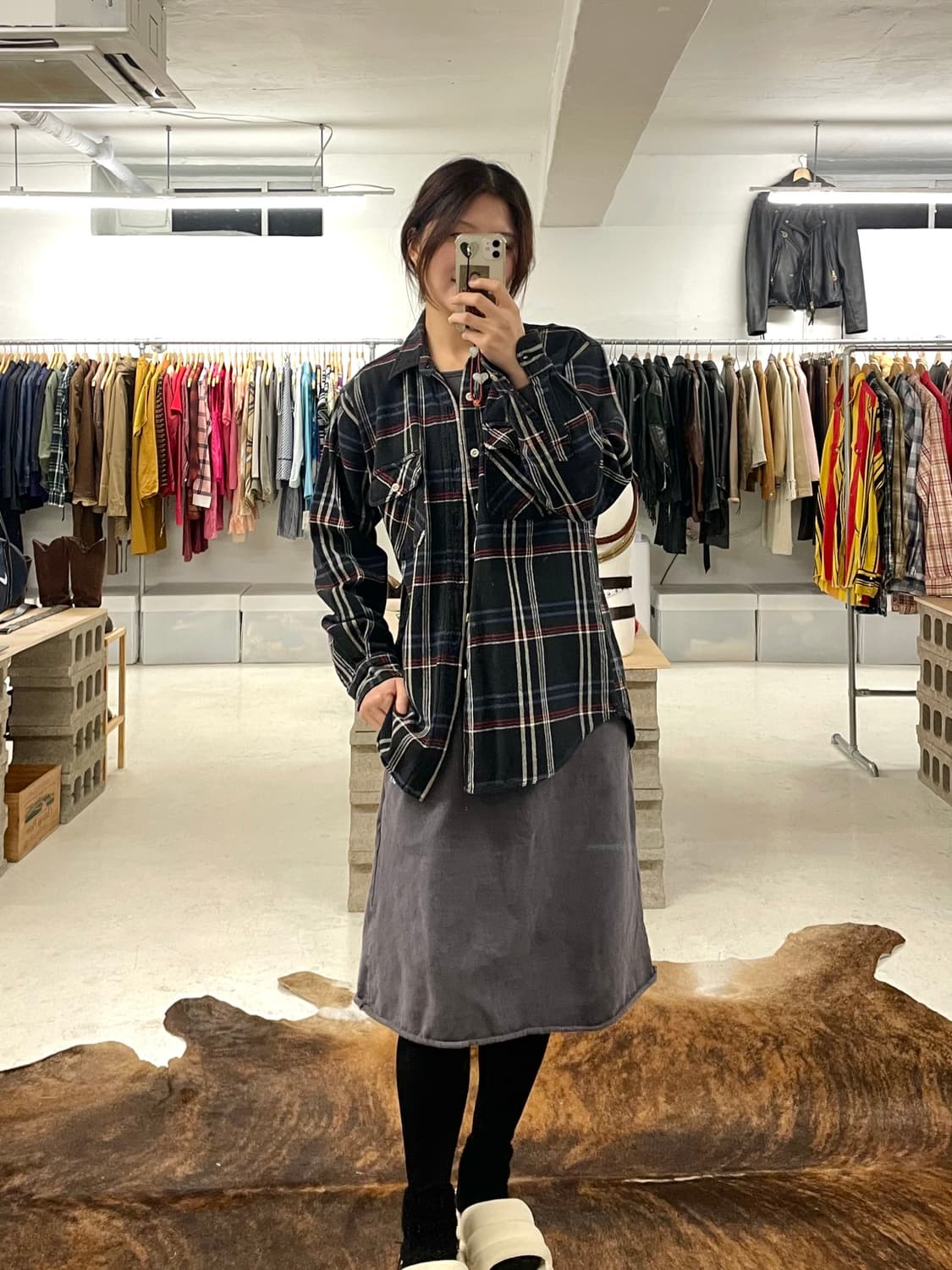 DICKIES check flannel shirts 디키즈 플란넬 셔츠 상품이미지8