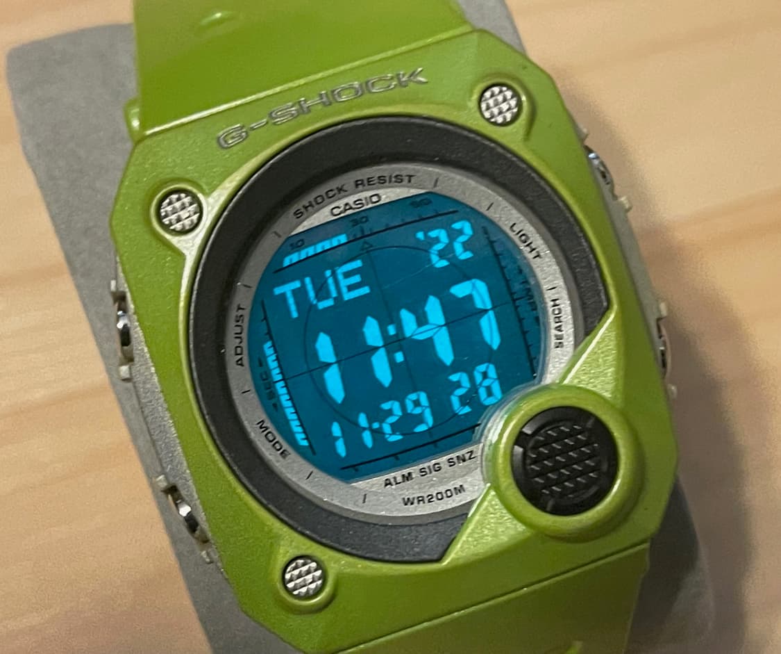 G-SHOCK 지샥 G-8000C 라임그린 손목시계 상품이미지3