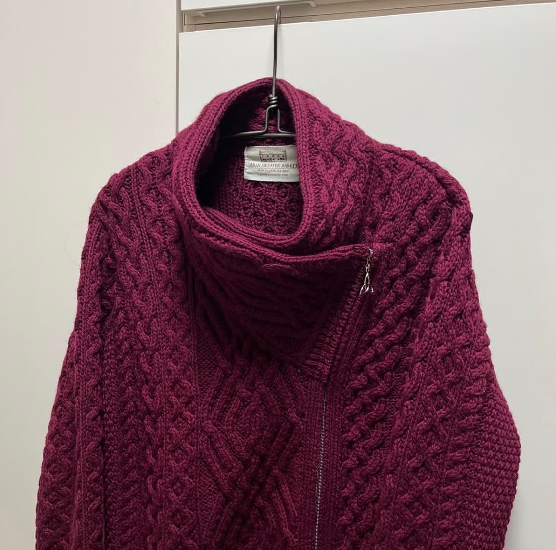 Aran Sweater Market 니트 집업 상품이미지5